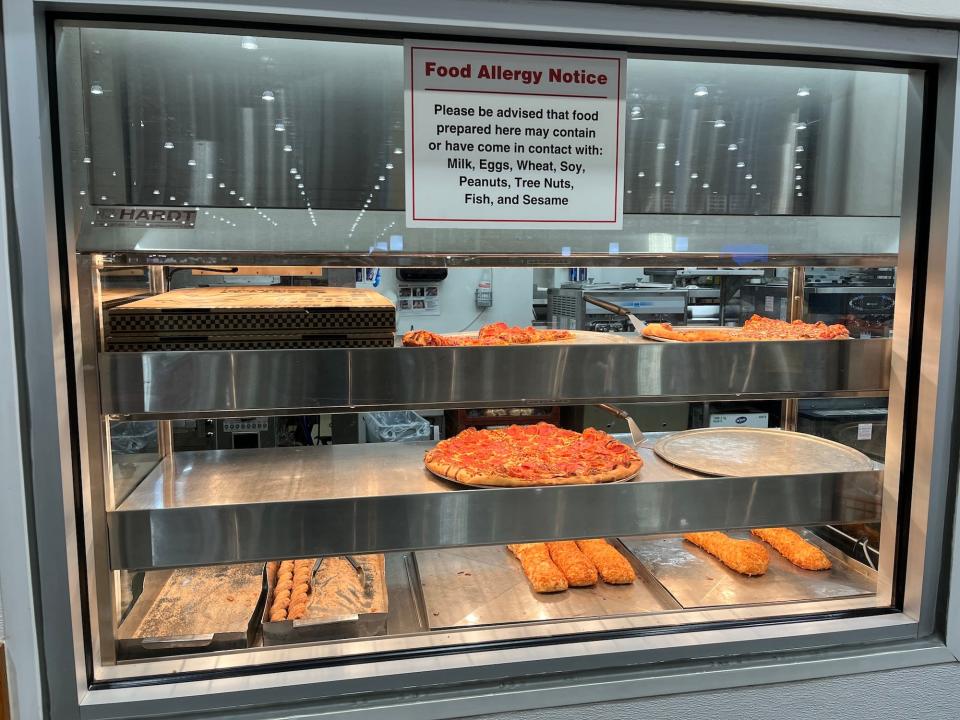 The food court at Costco in Wisconsin.