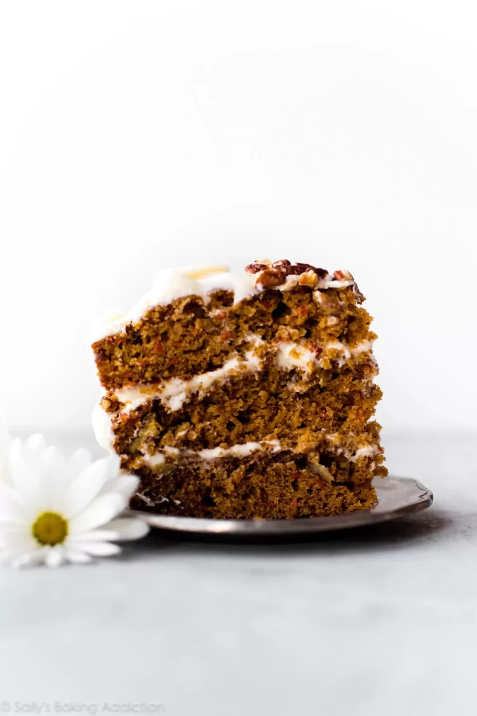 <a href="https://sallysbakingaddiction.com/my-favorite-carrot-cake-recipe/" target="_blank" rel="noopener noreferrer"><strong>Get the "My Favorite Carrot Cake Recipe" from Sally's Baking Addiction</strong></a>