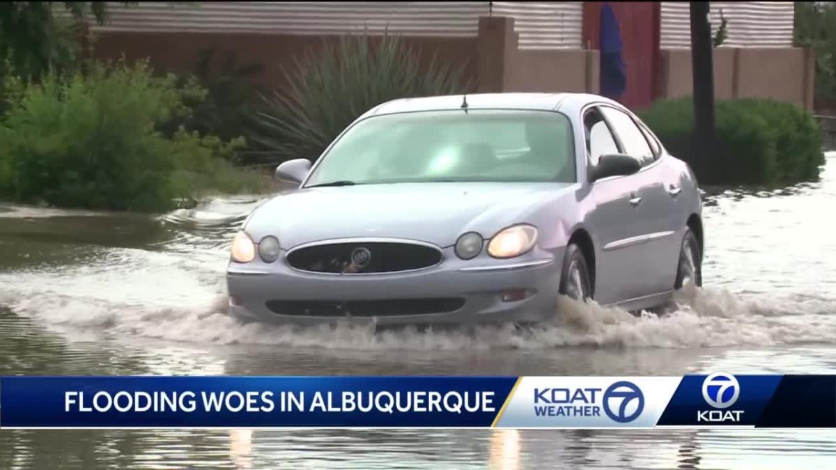 Albuquerque battles flooding leading up to monsoon season