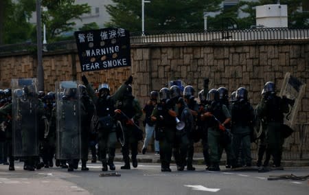 Anti-government demonstration in Hong Kong