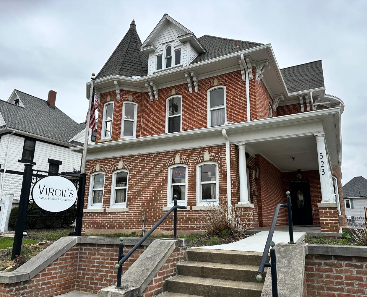 During its soft opening, Virgil's Coffee House & Creamery is training staff and welcoming customers.