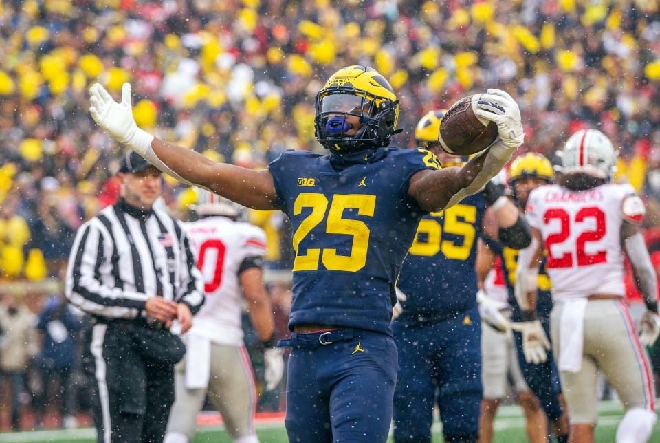 Hassan Haskins shredded Ohio State for 169 rushing yards and five TDs.