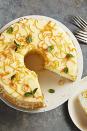 <p>Give your baby shower a twist with this citrusy cake, topped with a gorgeous cream cheese glaze and garnished with orange peels. How fancy! </p><p><a rel="nofollow noopener" href="https://www.womansday.com/food-recipes/food-drinks/recipes/a13320/daffodil-cake/" target="_blank" data-ylk="slk:Get the recipe.;elm:context_link;itc:0;sec:content-canvas" class="link ">Get the recipe. </a></p>