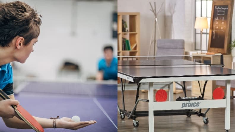 Table Tennis can get competitive--get started with it in your own basement.