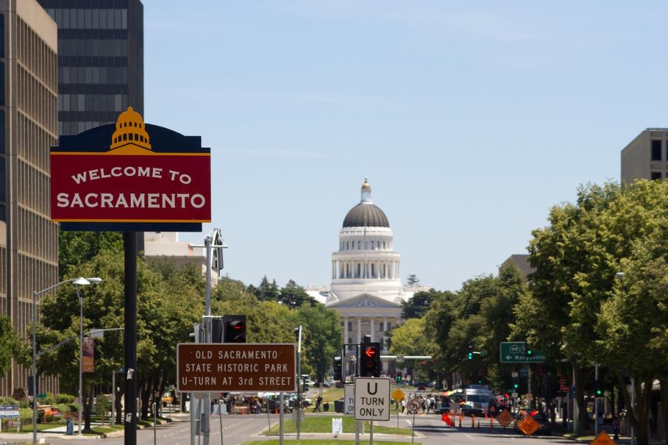 Old Sacramento overflows with historic buildings (Getty Images/iStockphoto)