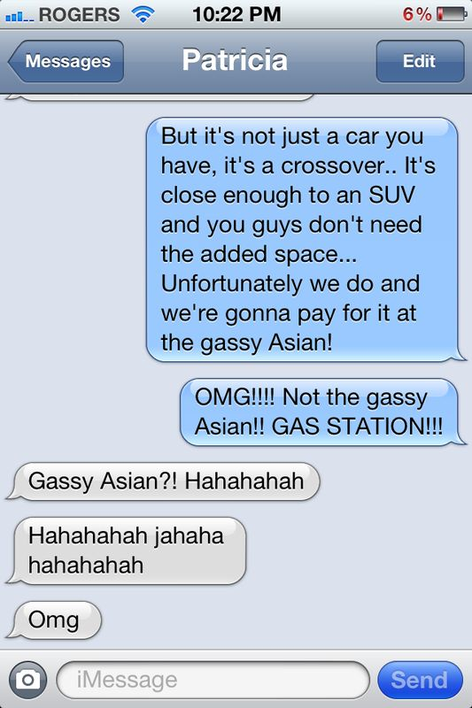 Gassy Asian