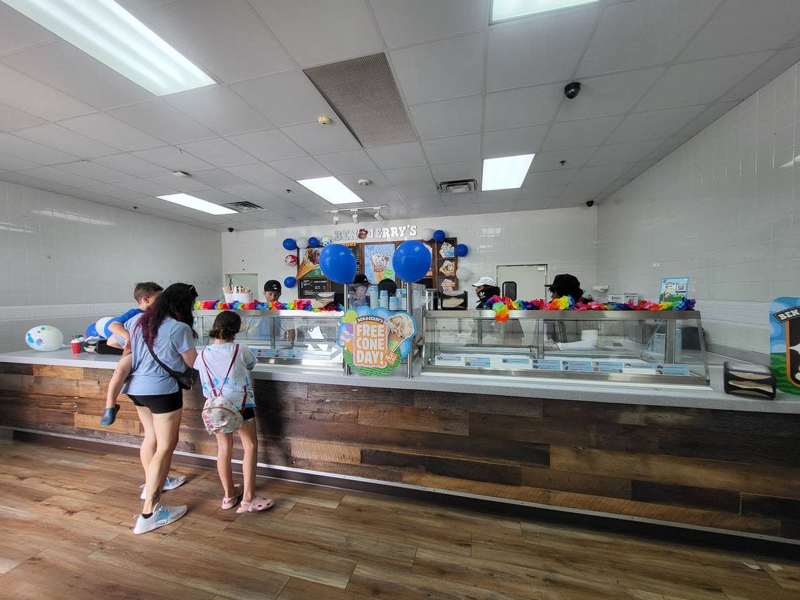 A Ben & Jerry’s opened at Bluffton’s Tanger 1 outlets in April.