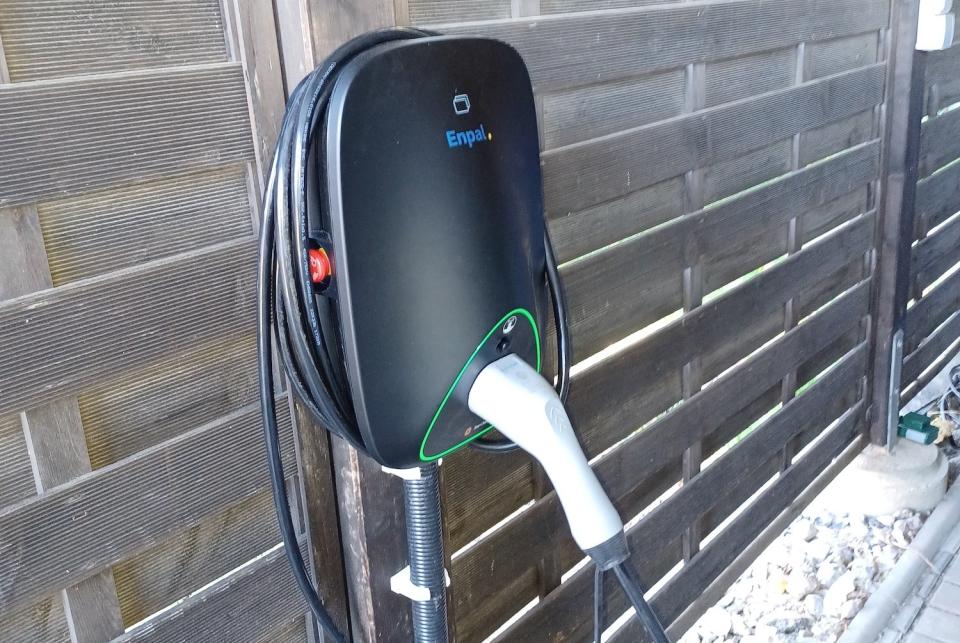 Mit ihrer neuen Wallbox in der Garage wollen meine Eltern für ein künftiges Elektroauto gerüstet sein. - Copyright: Gründerszene