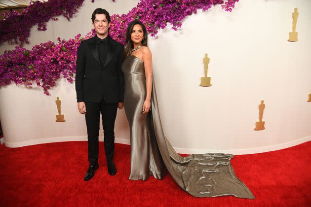 John Mulaney and Olivia Munn at the 96th Annual Oscars on March 10, 2024.