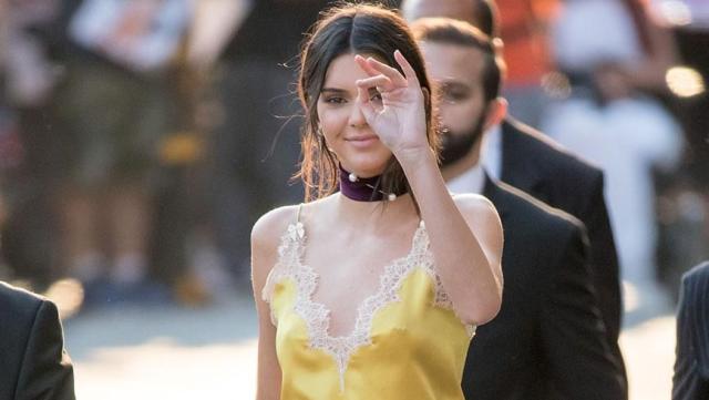 Kendall Jenner Caught With Nipples & Piercing On FULL Display In