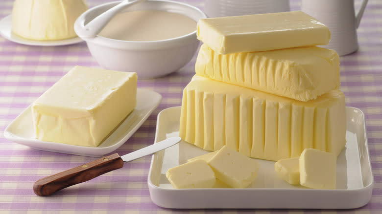 various types of butter