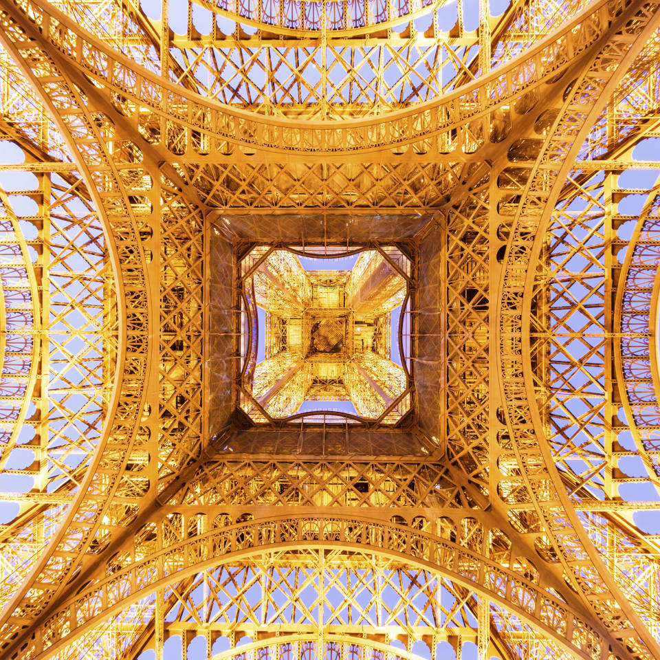 Looking at the heavens: Photographer captures perfectly symmetrical ceilings