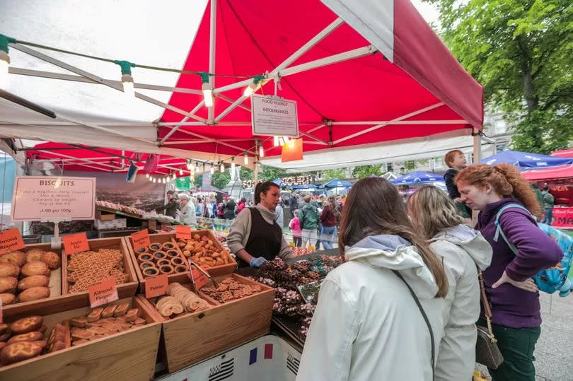 Spring Continental Market is coming to Belfast City Hall -Credit:Belfast City Council/ Twitter