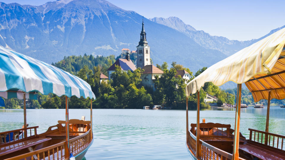 In Bled wird eine Pletna-Fahrt zum Erlebnis (Bild: shutterstock.com/Francesco Scatena)