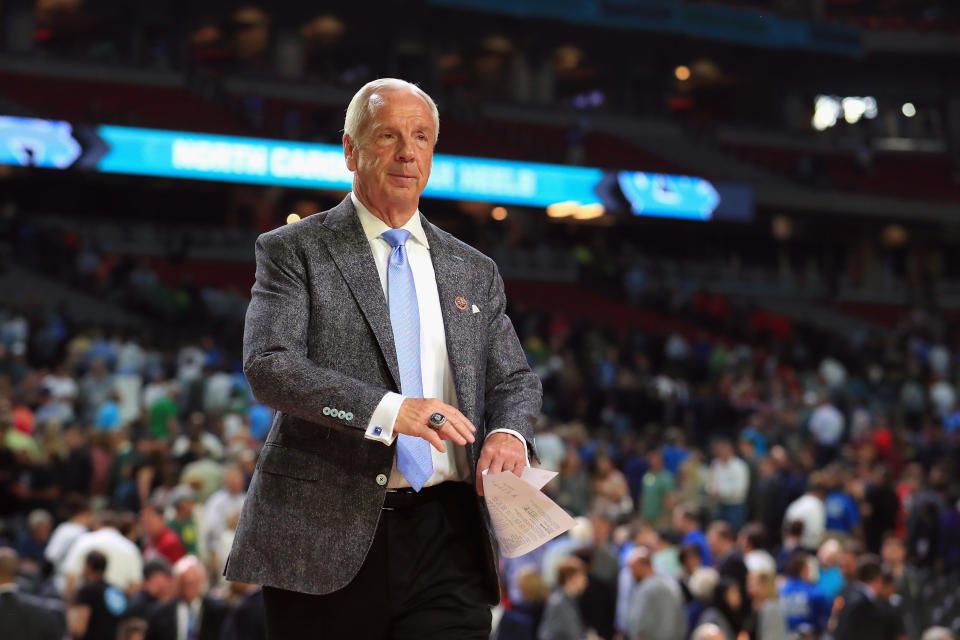 UNC head coach Roy Williams falsely asserted Sunday that there were "no allegations" against his basketball program.