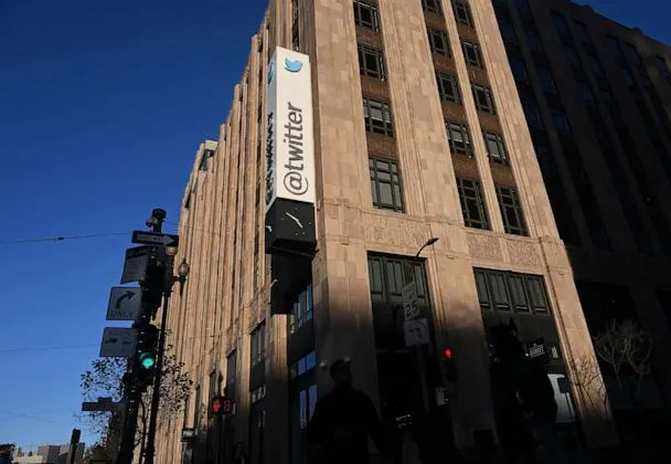PHOTO: A view of Twitter Headquarters, Feb. 8, 2023, in San Francisco. (Tayfun Coskun/Anadolu Agency via Getty Images)