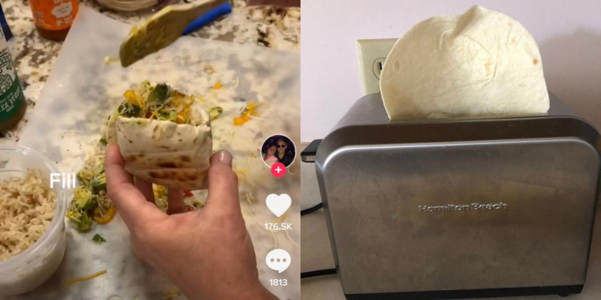 This Flour Tortilla Toaster Hack Will Change Your Taco Tuesday Forever