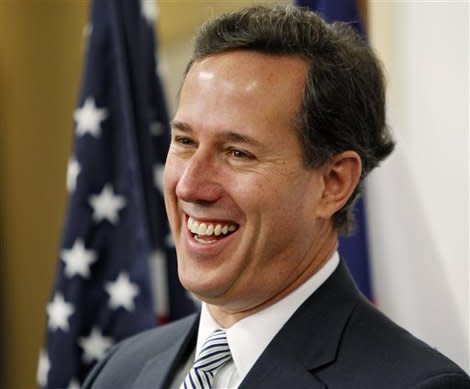 Rick Santorum asks why people buy iPads and then complain about drug prices.