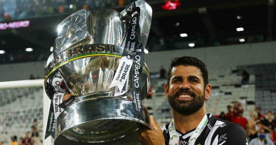 Diego Costa with Atletico Mineiro Credit: PA Images