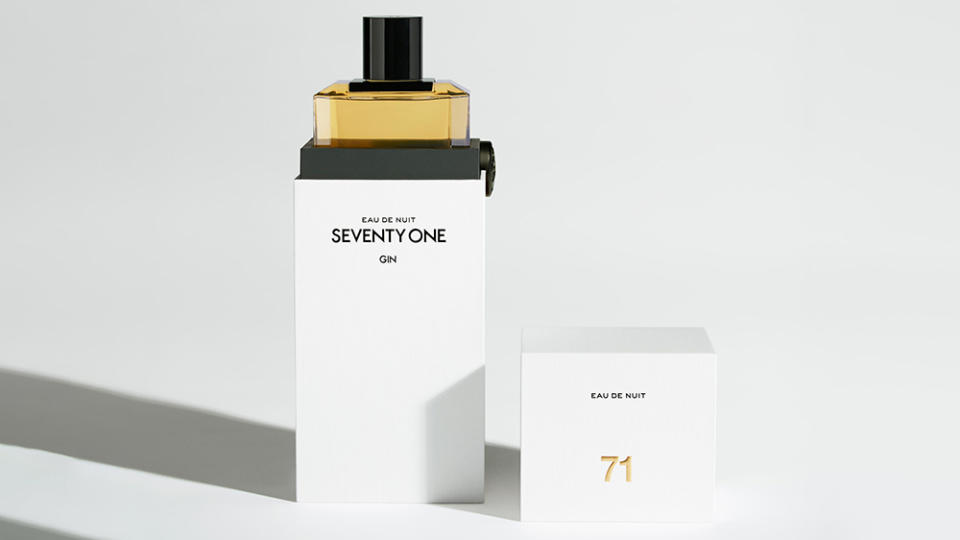 The gin is packaged more like a perfume than a traditional spirit. - Credit: Seventy One Gin