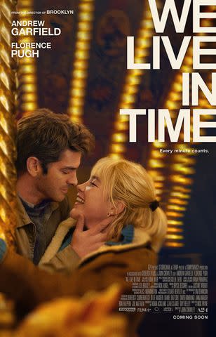 <p>A24</p> We Live in Time poster