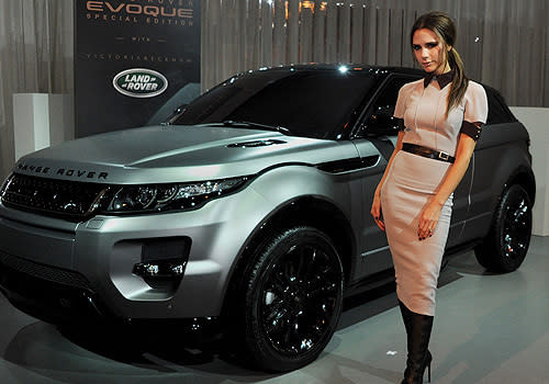 Victoria Beckham's Range Rover