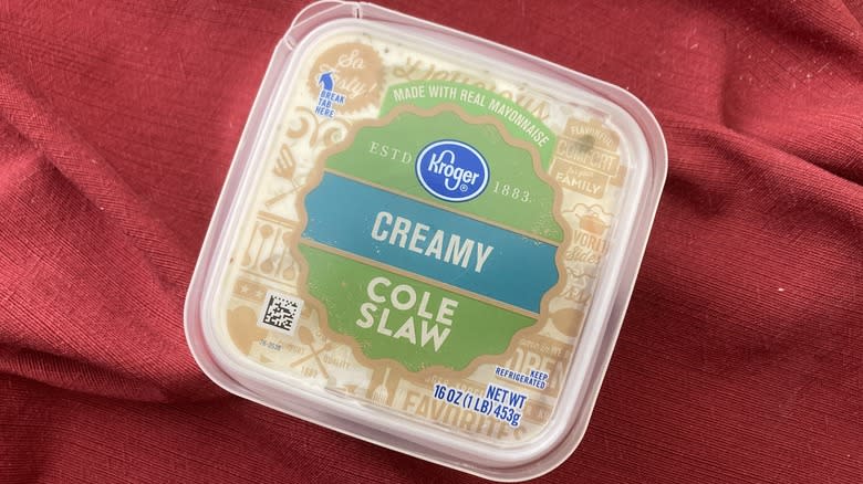 Kroger Creamy coleslaw