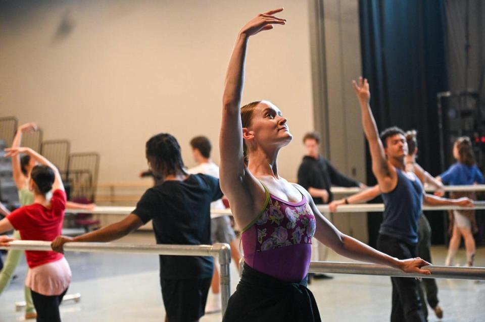 Sarah Lapointe moved to Charlotte in 2015 and joined Charlotte Ballet.