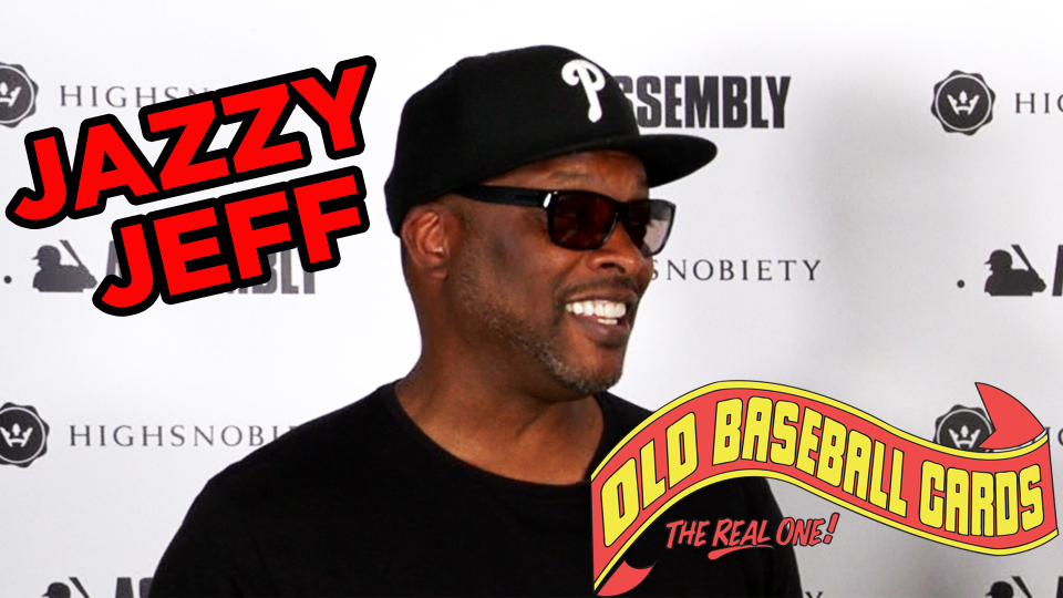 Jazzy Jeff joins us on “Old Baseball Cards.” (Yahoo Sports)