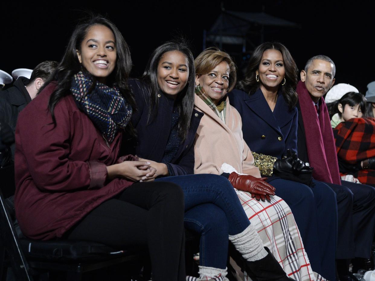 The Obama family in 2015