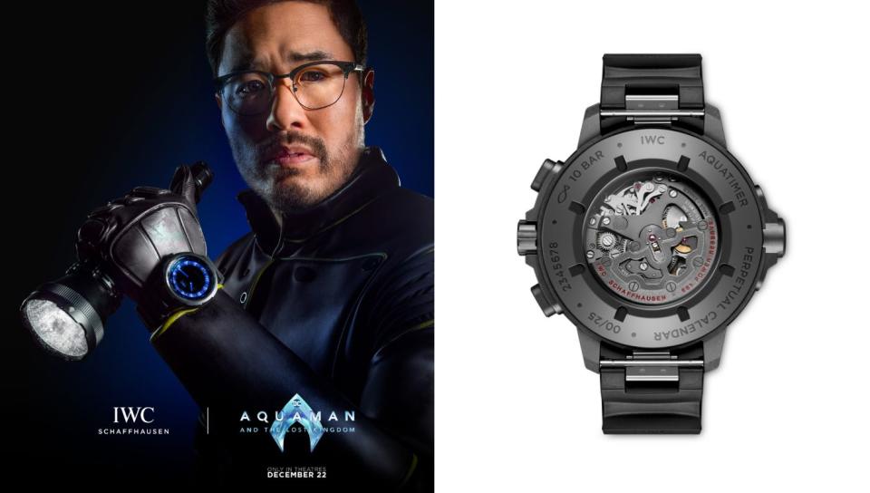 IWC Schaffhausen releases 25 custom watches inspired by latest Aquaman film. (PHOTO: IWC Schaffhausen)