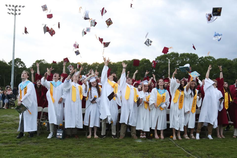 The Tiverton High School Class of 2023 was celebrated Thursday, June 8, during a graduation ceremony at Tiverton High School.