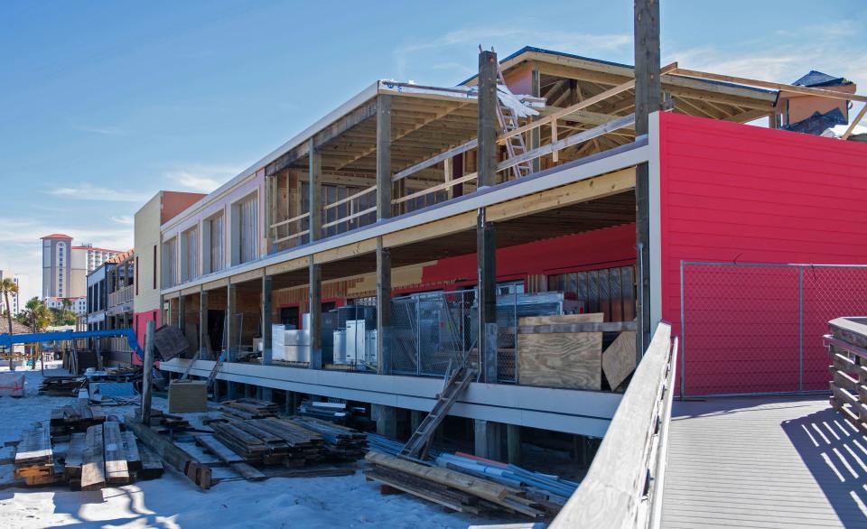 The former Capt'n Fun location at the Pensacola Beach Boardwalk is currently undergoing renovations and will soon become a new Mexican-themed franchised bar and grill called Senor Frogs.