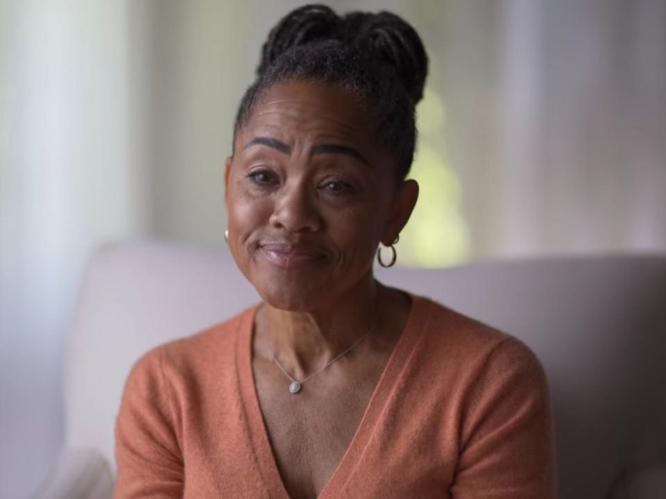 Doria Ragland in the Netflix docuseries "Harry & Meghan."