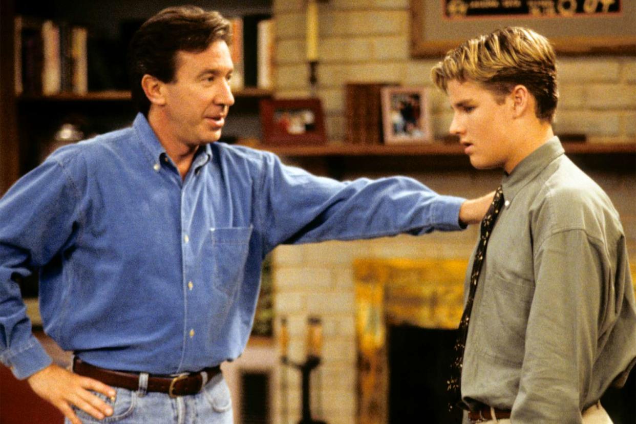 Tim Allen and Zachery Ty Bryan on 'Home Improvement'