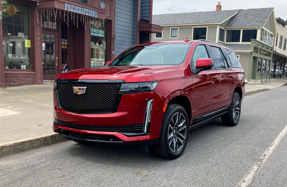 The 2022 Cadillac Escalade Sport.