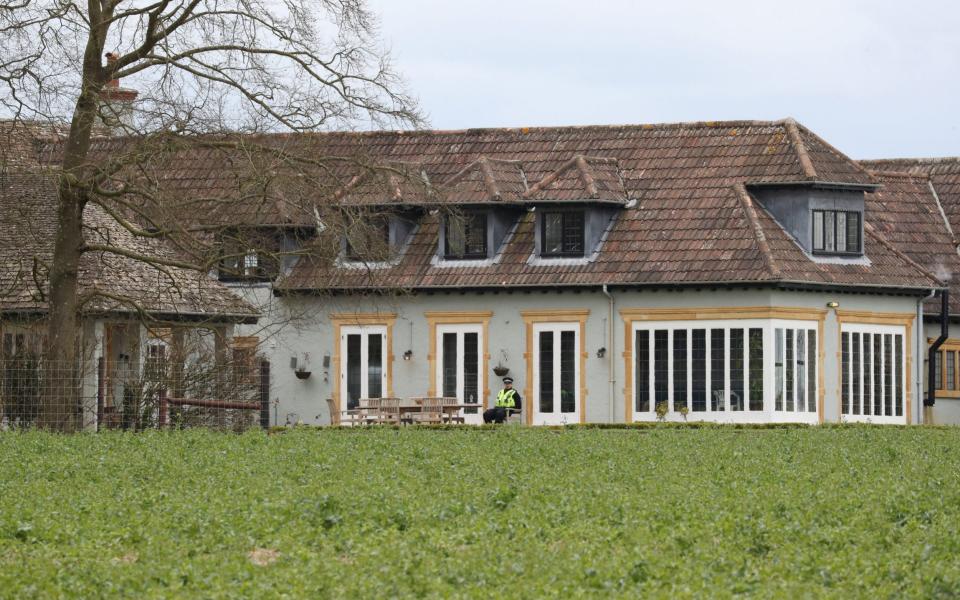 The home of Sir Richard Sutton in Higher Langham, Dorset - PA