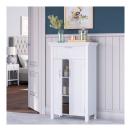 <p>The <span>RiverRidge Home Somerset Free Standing Cabinet </span> ($164) is like having an extra mini vanity in your bathroom. It has adjustable shelving, a drawer, and top storage as well. The hidden storage option is perfect for cleaning supplies or extra toilet paper. </p>