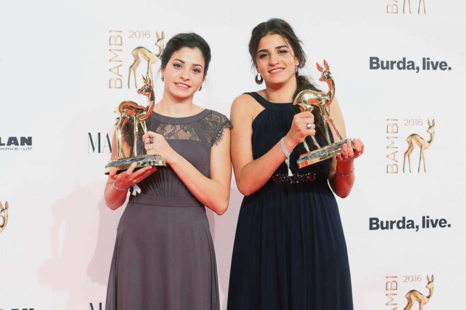 Sara and Yursa Mardini - Credit: ABC News