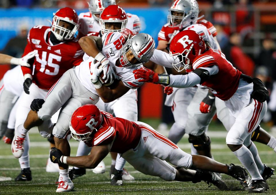 WATCH: Ohio State executes fake punt beautifully against Rutgers