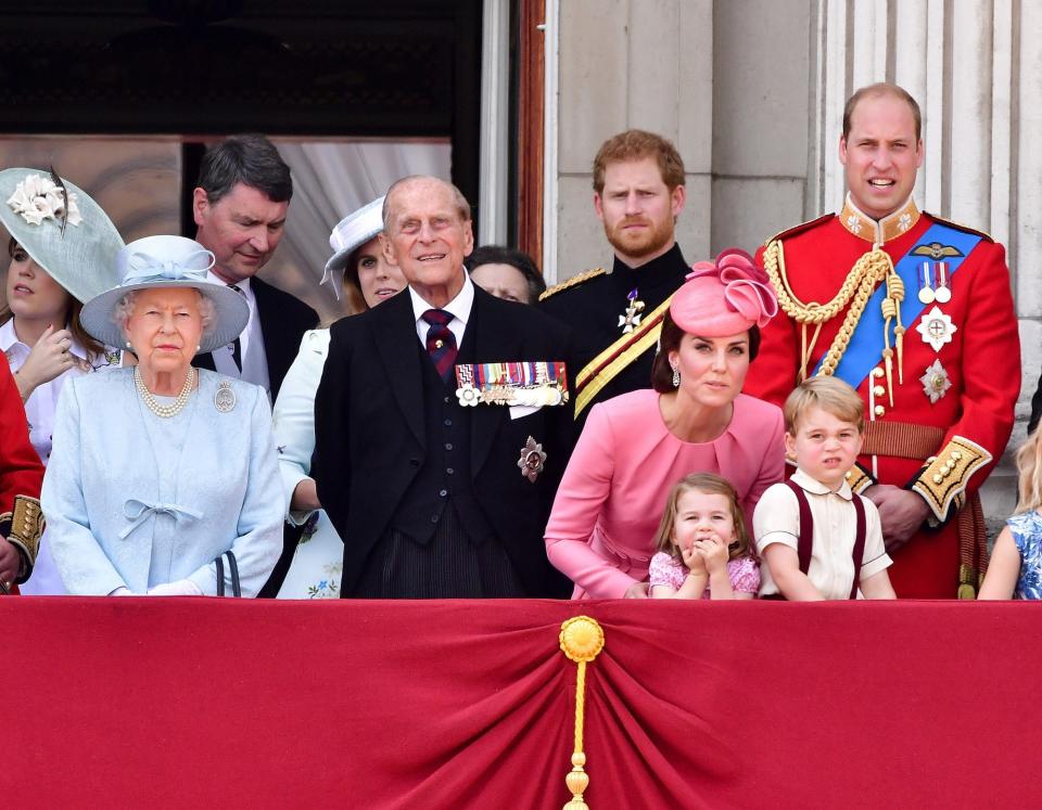 prince philip trooping the colour 2017