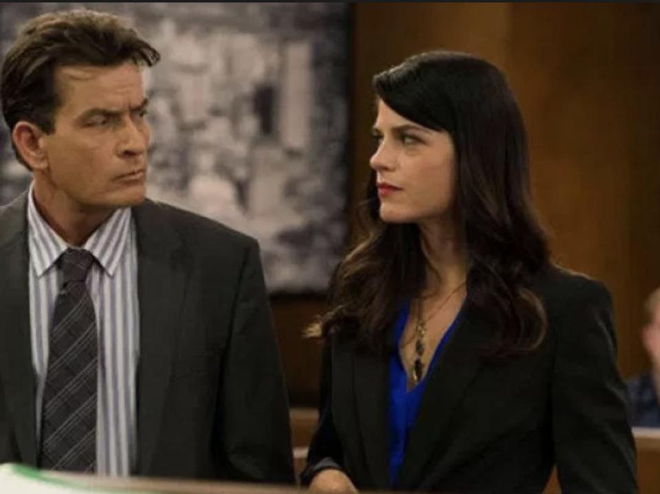 anger management charlie sheen selma blair