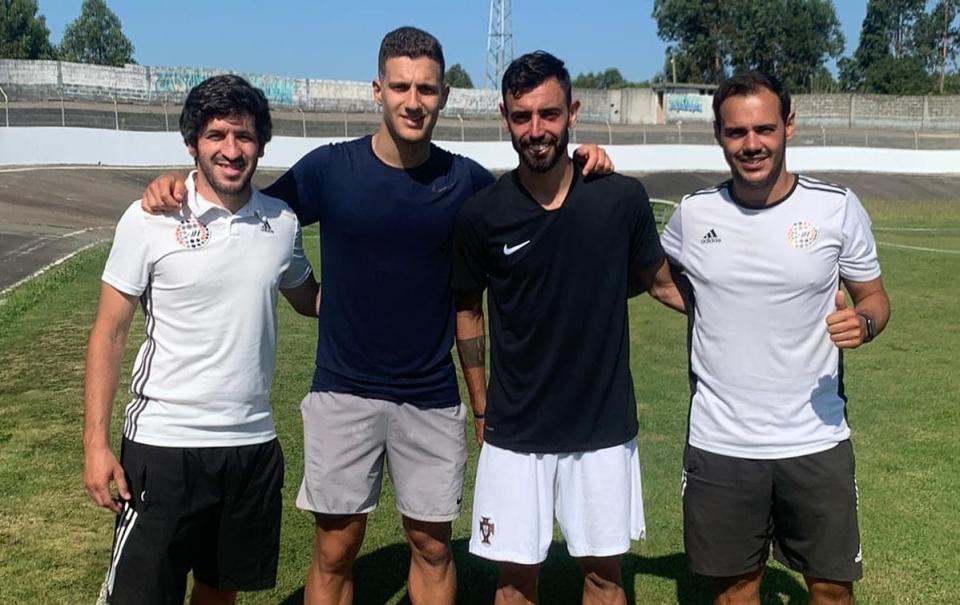 Welcome to scan camp: how Bruno Fernandes spent his summer - WhatsApp