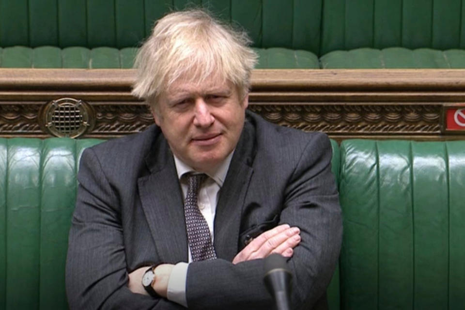 <p>Boris Johnson</p> (AP)