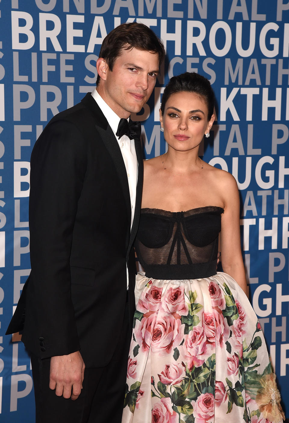 Ashton Kutcher and Mila Kunis at NASA Ames Research Center on Dec. 3 in Mountain View, Calif. (Photo: Getty Images)