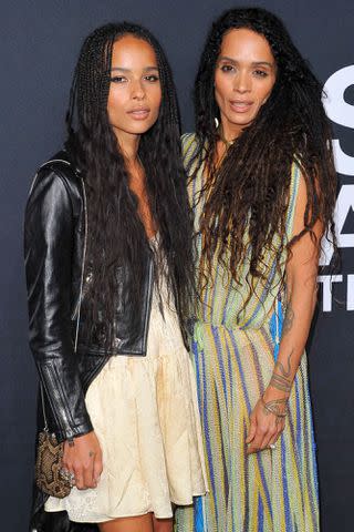 Allen Berezovsky/Getty Images Zoë Kravitz and Lisa Bonet