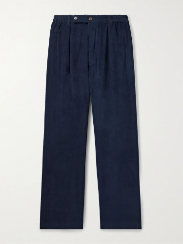 SMR Days Bondi Pleated Cotton-Corduroy Pants