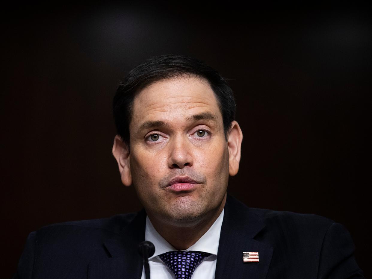 <p>Rubio recibió la vacuna contra el COVID hace algunos días</p> (Getty Images)