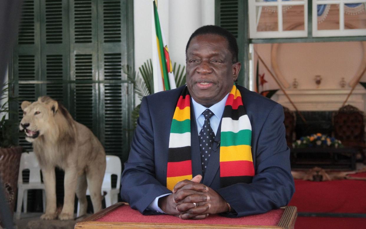 Emmerson Mnangagwa - Zimbabwe dispatch: Despite economic improvements, life under ‘The Crocodile’ is worse than it was under Robert Mugabe - SHUTTERSTOCK