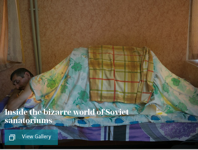 Inside the bizarre world of Soviet sanatoriums